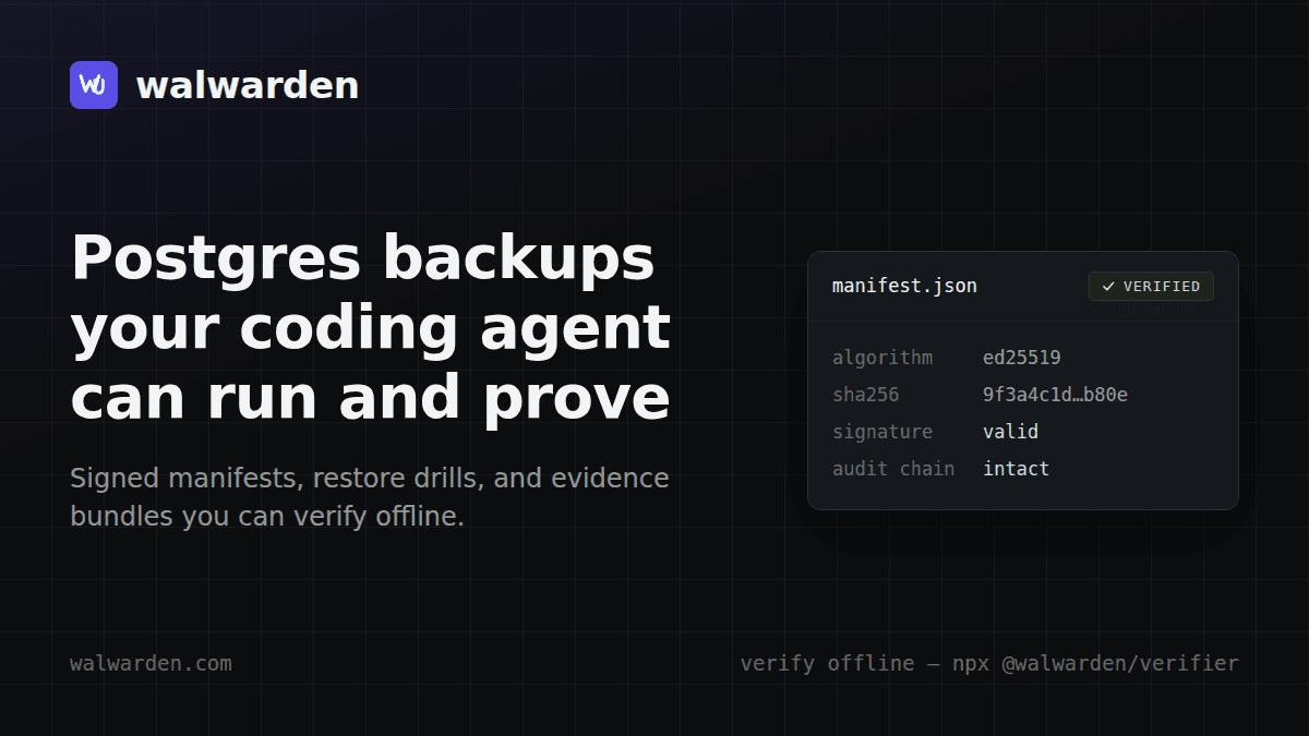 Walwarden product interface